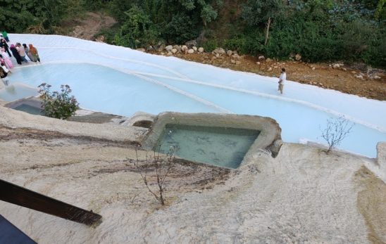 Giresun’un Pamukkale’si Göksu Travertenleri